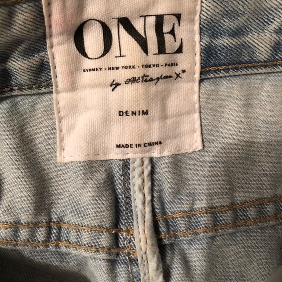 Distressed Jean Skirt - Picture 2 of 3